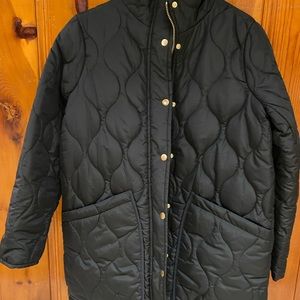 Jcrew quilt coat